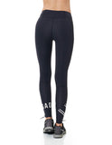 Black/White Compression Leggings