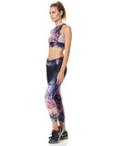 City Lights High Neck Performance Crop
