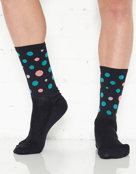 Dotty Spotty Cycling Socks