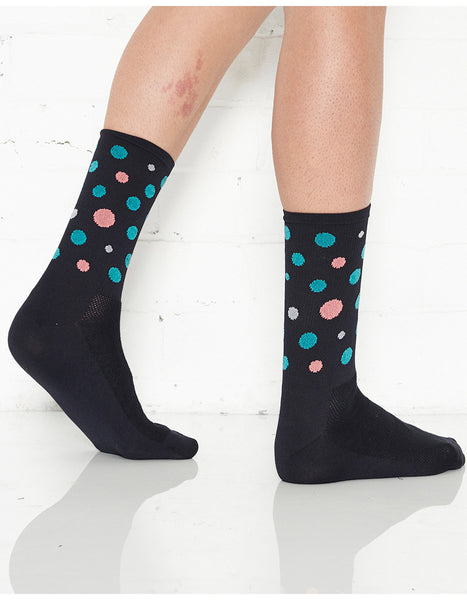 Dotty Spotty Cycling Socks