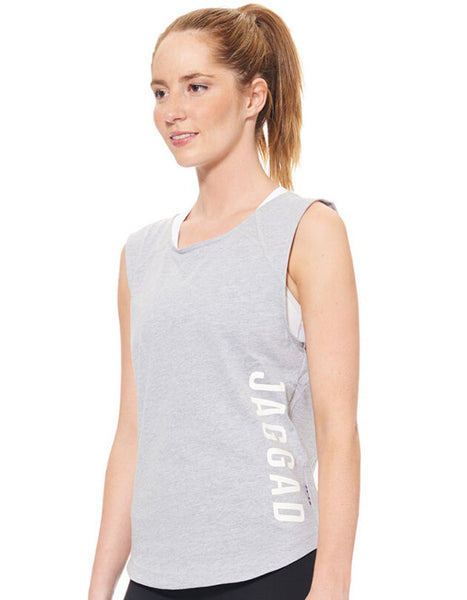 Women's Grey Muscle Tank