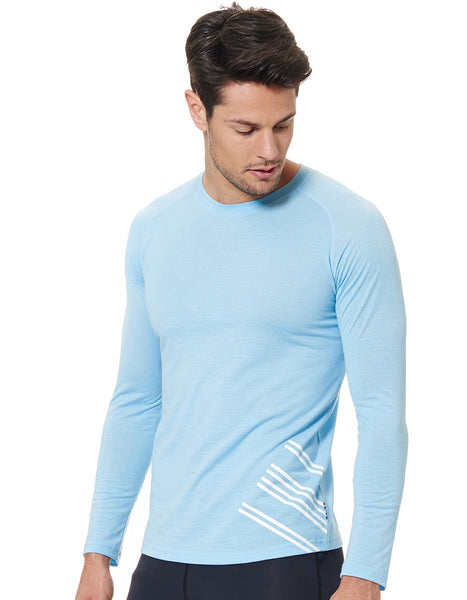 Men's S/S Pale Blue Tee