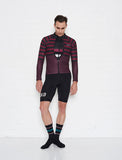 Little Big Stripe L/S Jersey - Cabernet