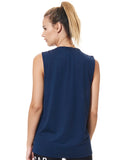 Women's Navy Muscle Tank