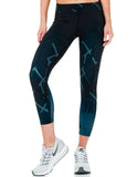Ocean Print 7/8 Leggings