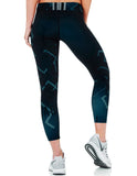 Ocean Print 7/8 Leggings