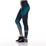 Women's Full Length Spliced Leggings