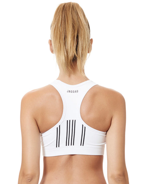 Core Jaggad Crop - White