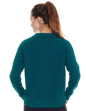 Women's Deep Emerald Long Lined Sweat