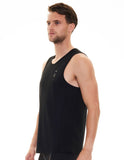 Black Thunder Mesh Muscle Tank