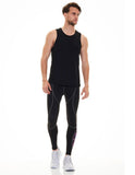 Black Thunder Mesh Muscle Tank
