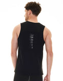 Black Thunder Mesh Muscle Tank