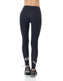 Black/White Compression Leggings