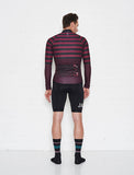 Little Big Stripe L/S Jersey - Cabernet