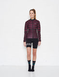 Little Big Stripe L/S Jersey - Cabernet