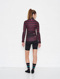 Little Big Stripe L/S Jersey - Cabernet