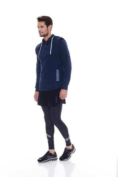 Men's Capped Shoulder Hoodie